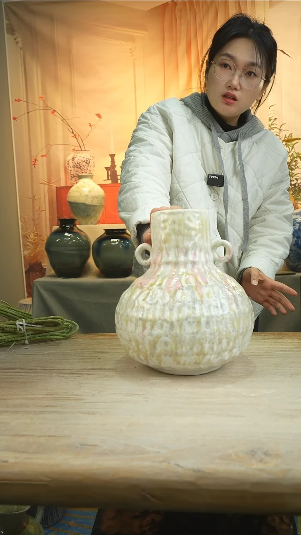 高29口9高温陶瓷花瓶花器