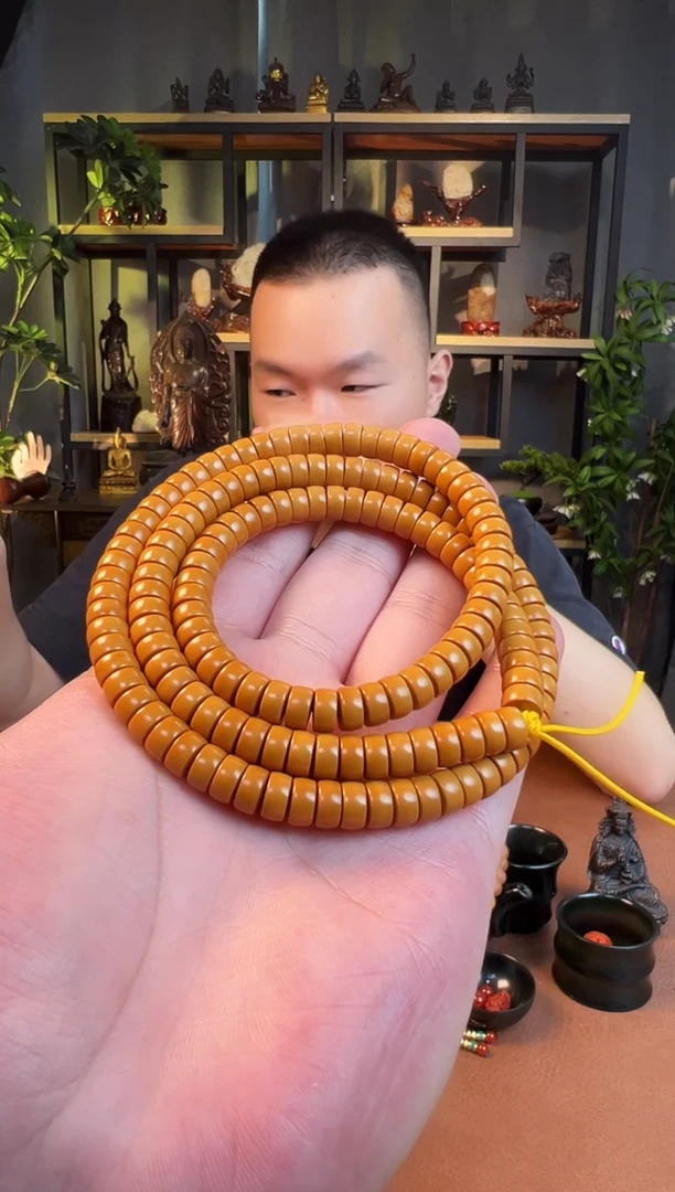 手串橄榄核8+108核尖