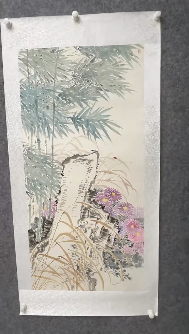 国画邹训精-8平尺-国画作品