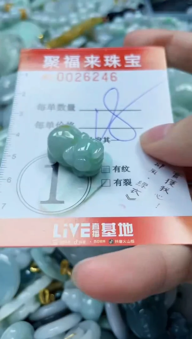 【闪购商品】翡翠颈饰未镶嵌闪购0026246