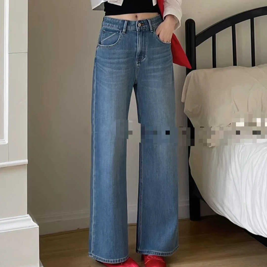 188-牛仔裤女春新款直筒裤时尚休闲显瘦春款直筒裤