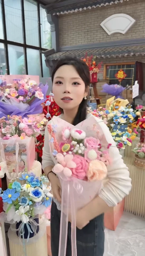 非遗手工定制花束，孤品清仓！！