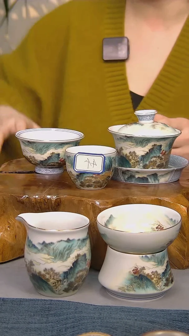 【闪购商品】简装家用款8件套 陶瓷家用茶具系列