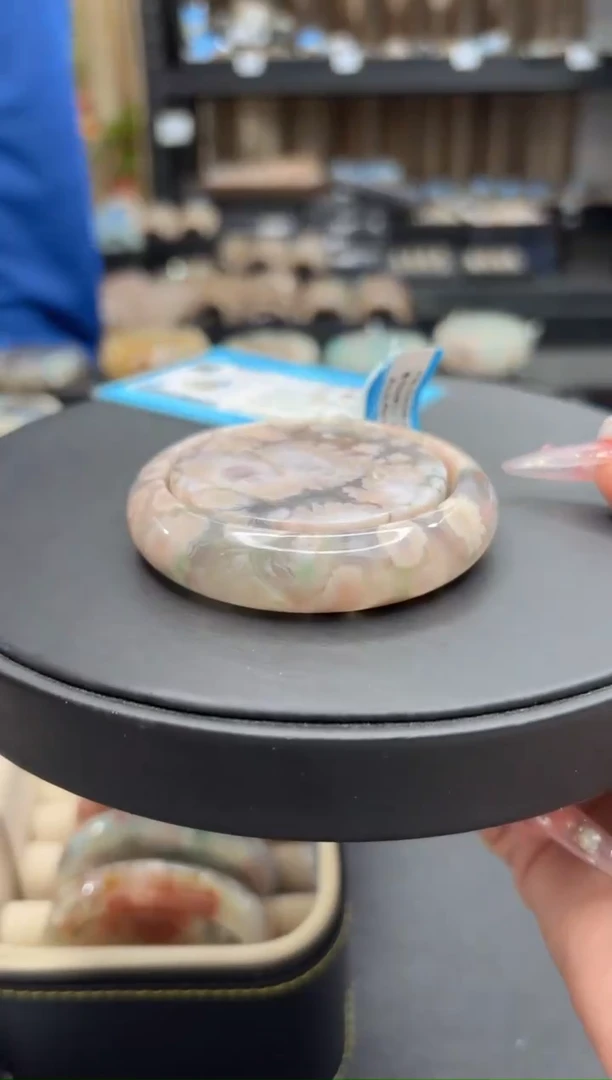 未镶嵌手镯石英质玉287(55圈赠送镯心)不退不换