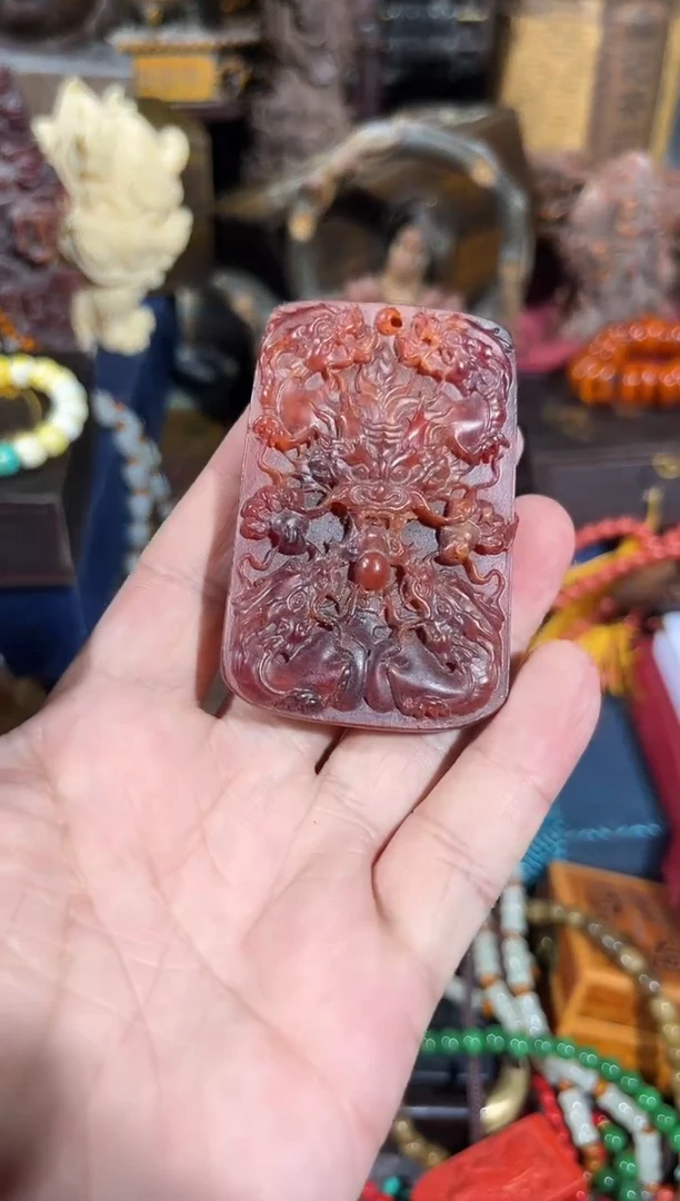 【闪购商品】滴血莲花菩提吊坠1