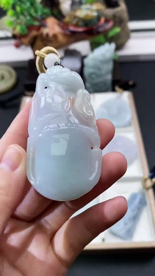 颈饰未镶嵌翡翠天然缅甸A货翡翠