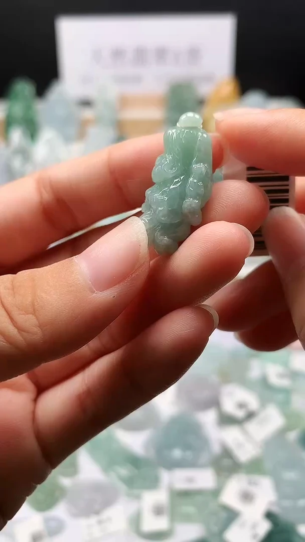 吊坠(不含链)未镶嵌翡翠21白菜
