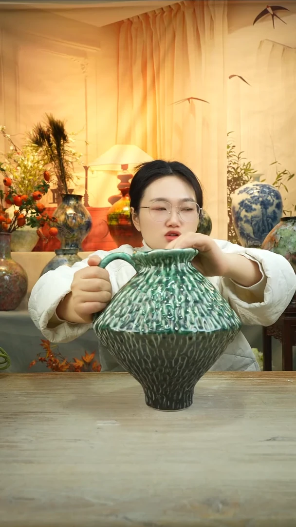 高  27  口  10  花瓶花器