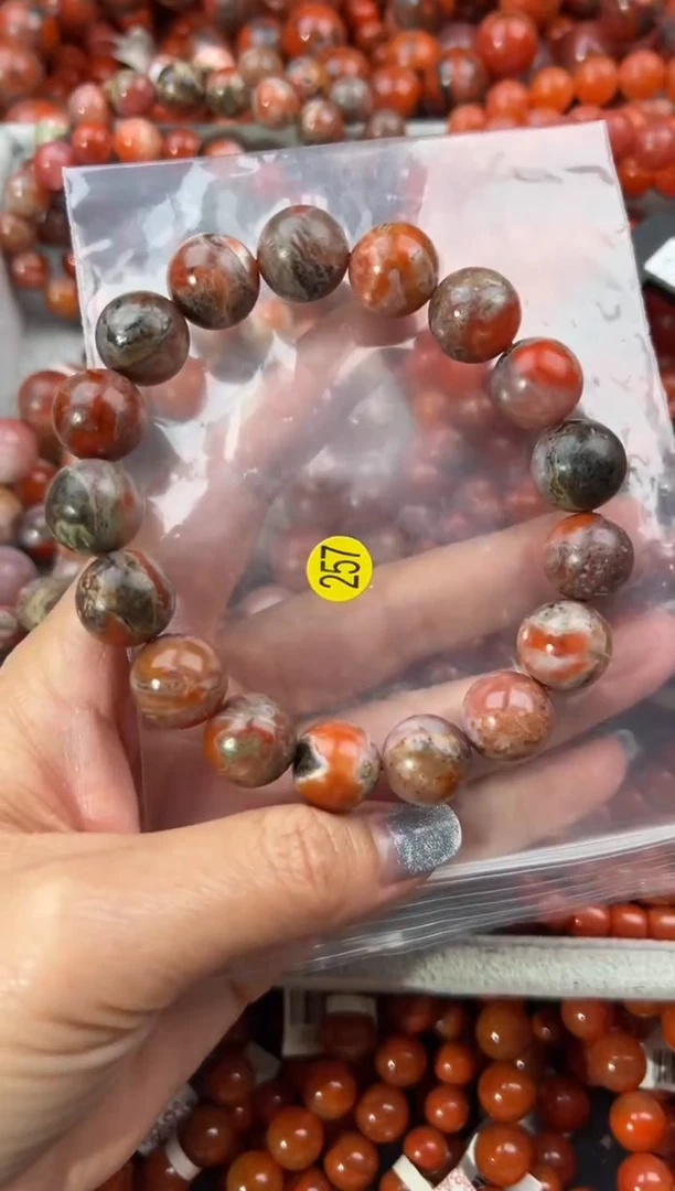 未镶嵌手串南红玛瑙13+