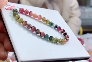 碧玺手串多样性发货