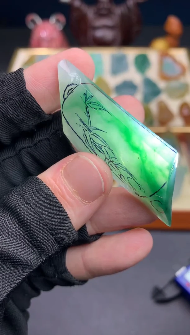 未镶嵌定制翡翠天然翡翠裸石（包工）