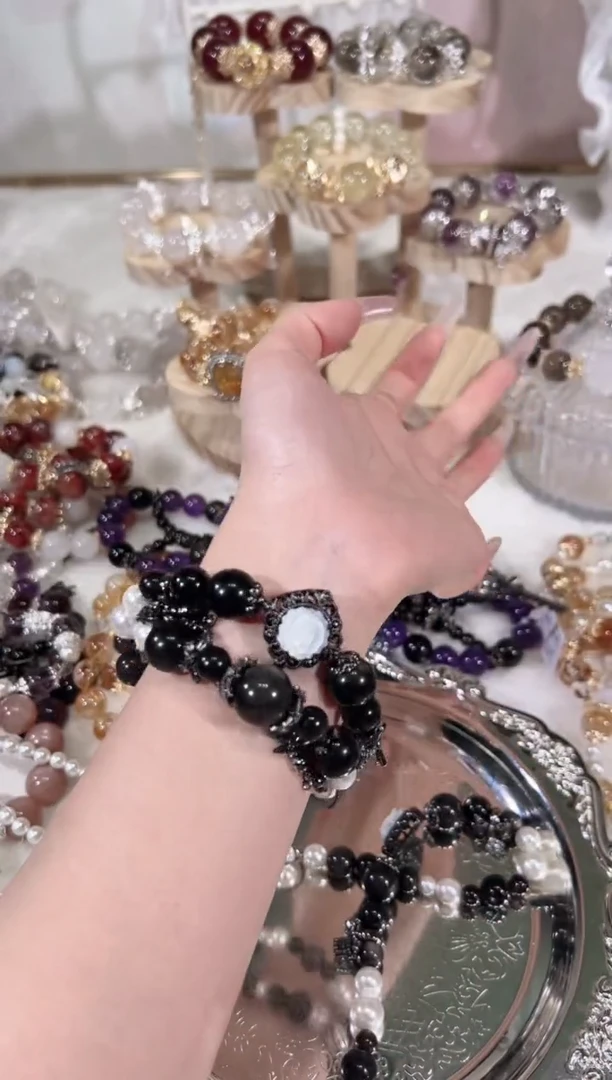 【闪购商品】水晶手链未镶嵌天然水晶默认微瑕 多样性发货发其一