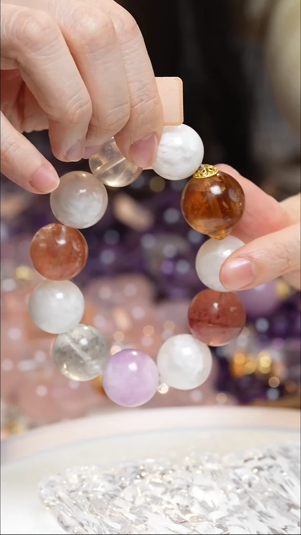 未镶嵌手串水晶多宝手串·DD0025OC045G286