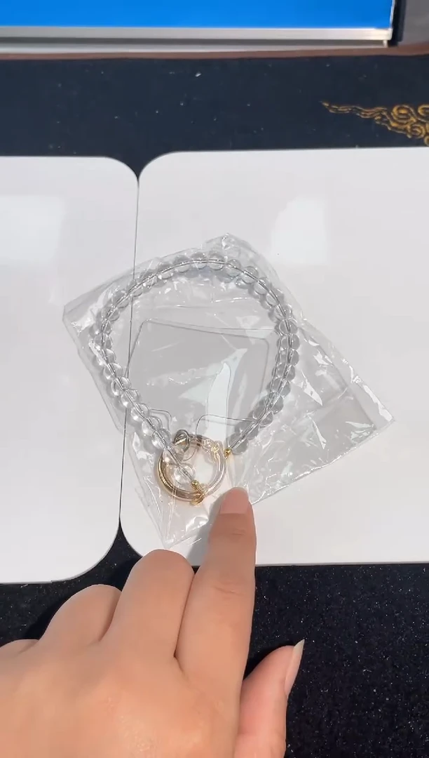 【闪购商品】水晶手链未镶嵌白水晶手机挂