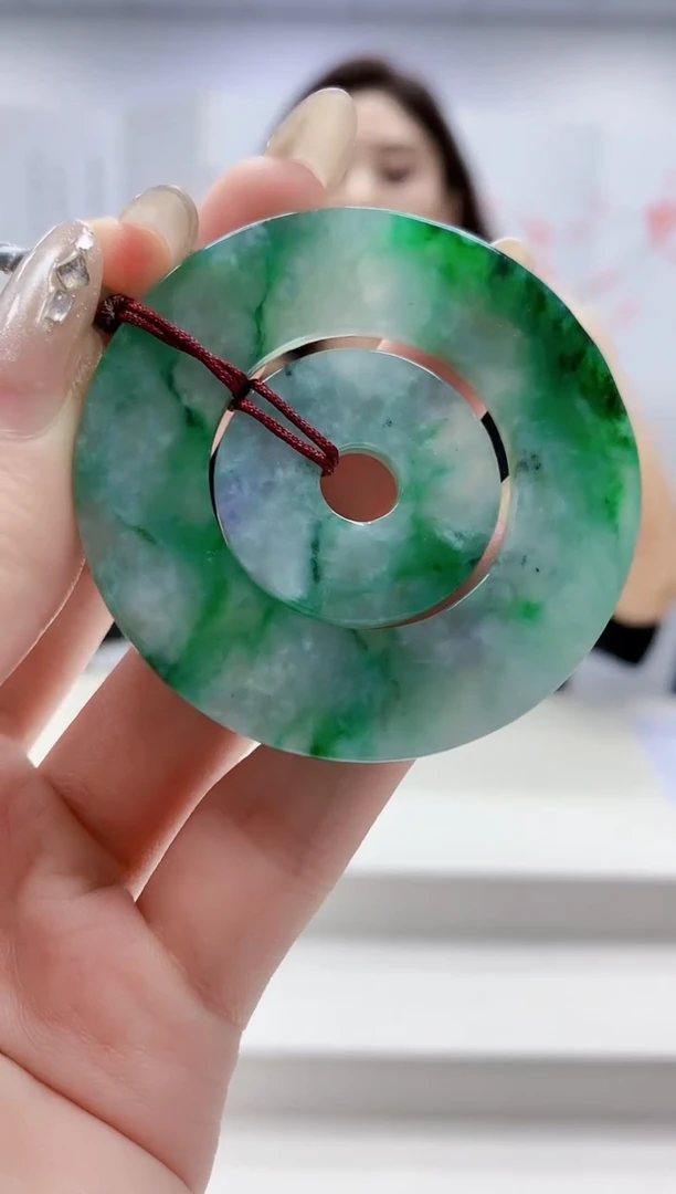 未镶嵌定制翡翠4829jw-毛货挂件40