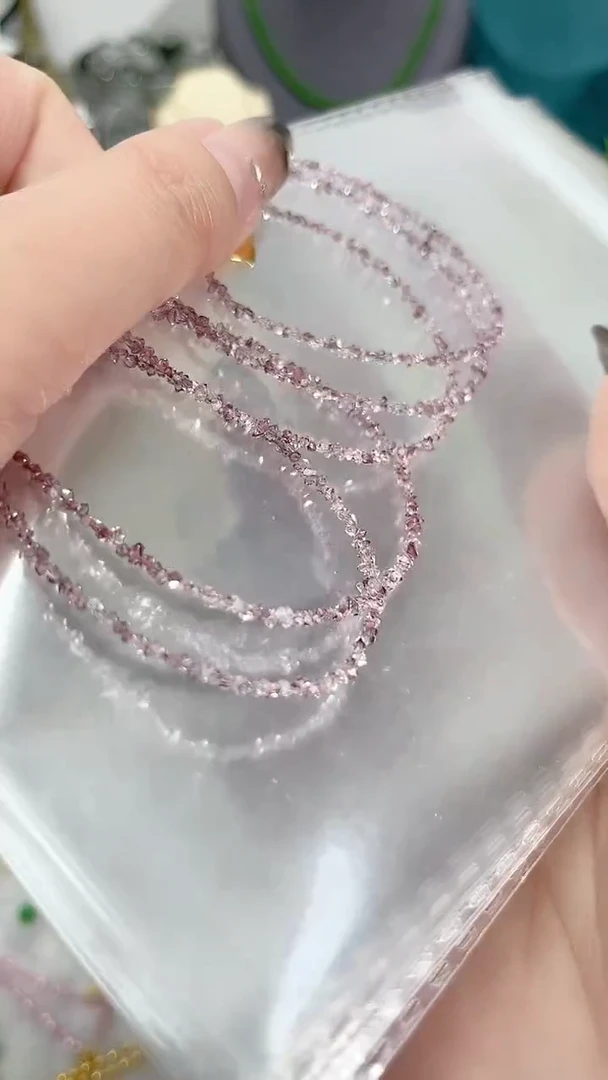 【闪购商品】钻石手链银S925镶嵌普罗旺斯紫99