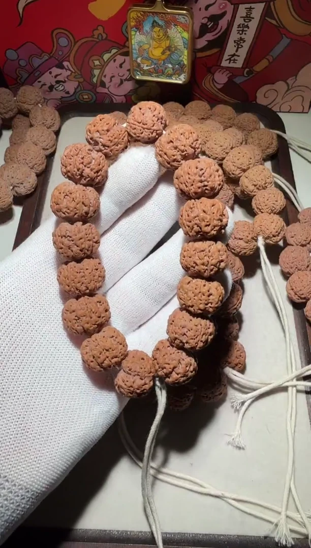 【闪购商品】金刚菩提手串超头飞碟粗筋双龙20