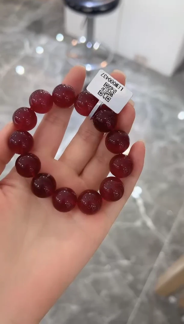 未镶嵌手串石英质玉手串