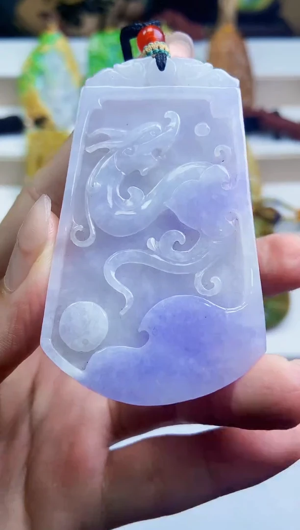 颈饰未镶嵌翡翠翡翠A货