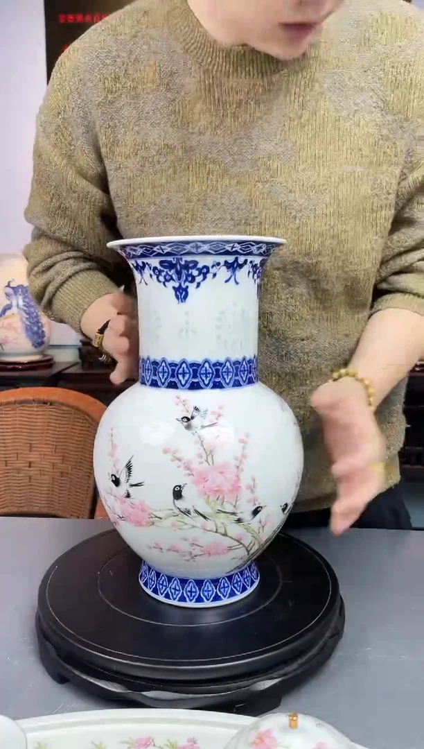 摆件陶12/18/30景德镇