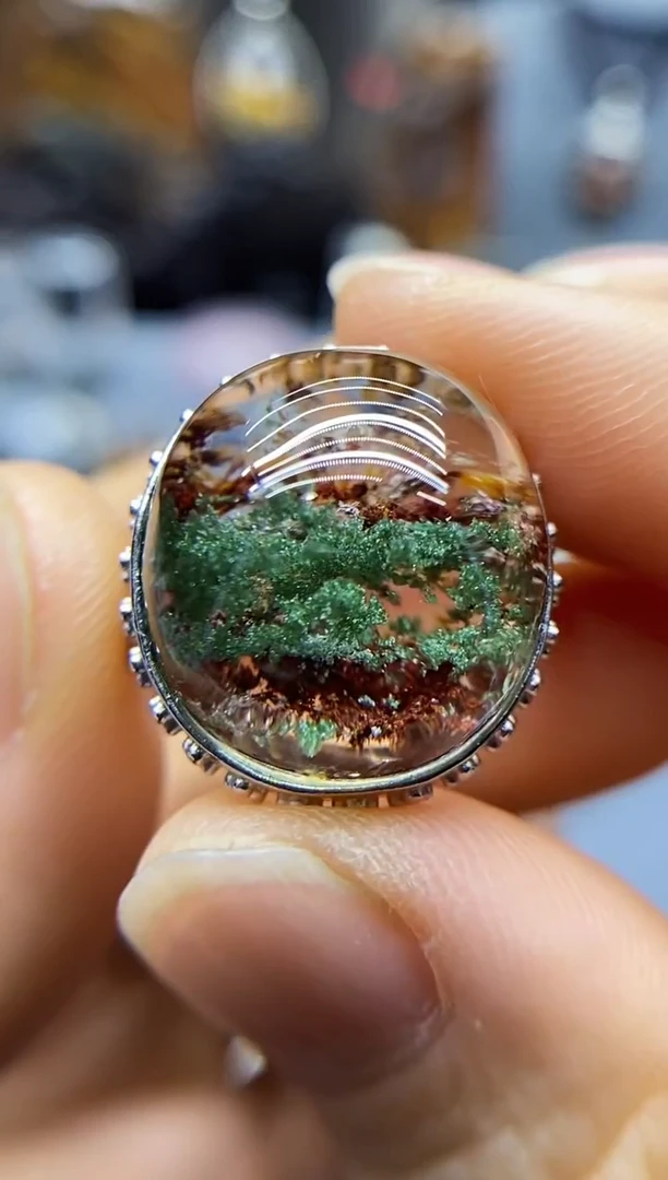 【闪购商品】水晶戒指银S925镶嵌水晶