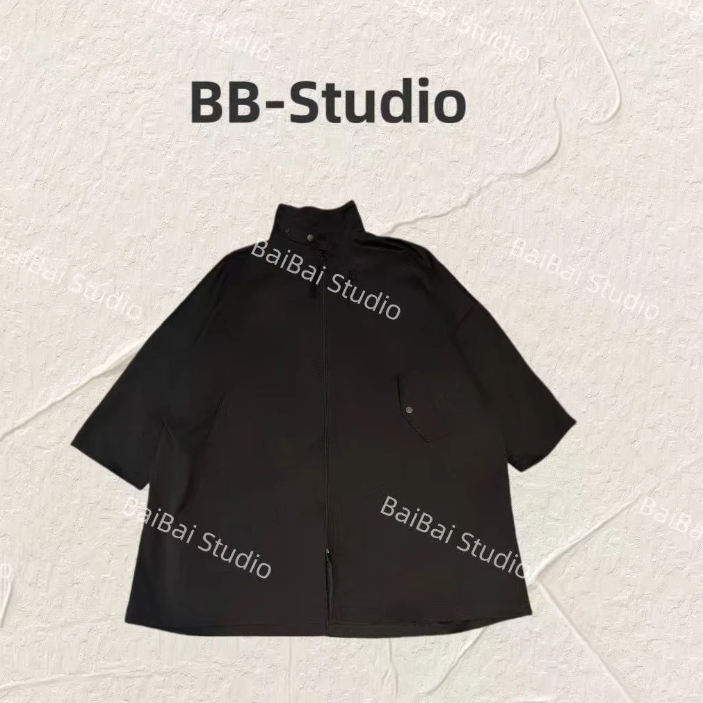 【BM】福尔摩斯立领款长风衣外套