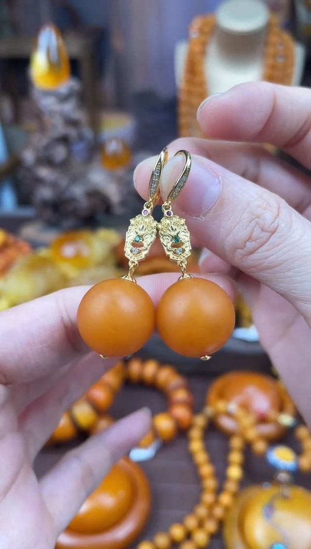 裸石琥珀未镶嵌多样性发货1，假一赔4