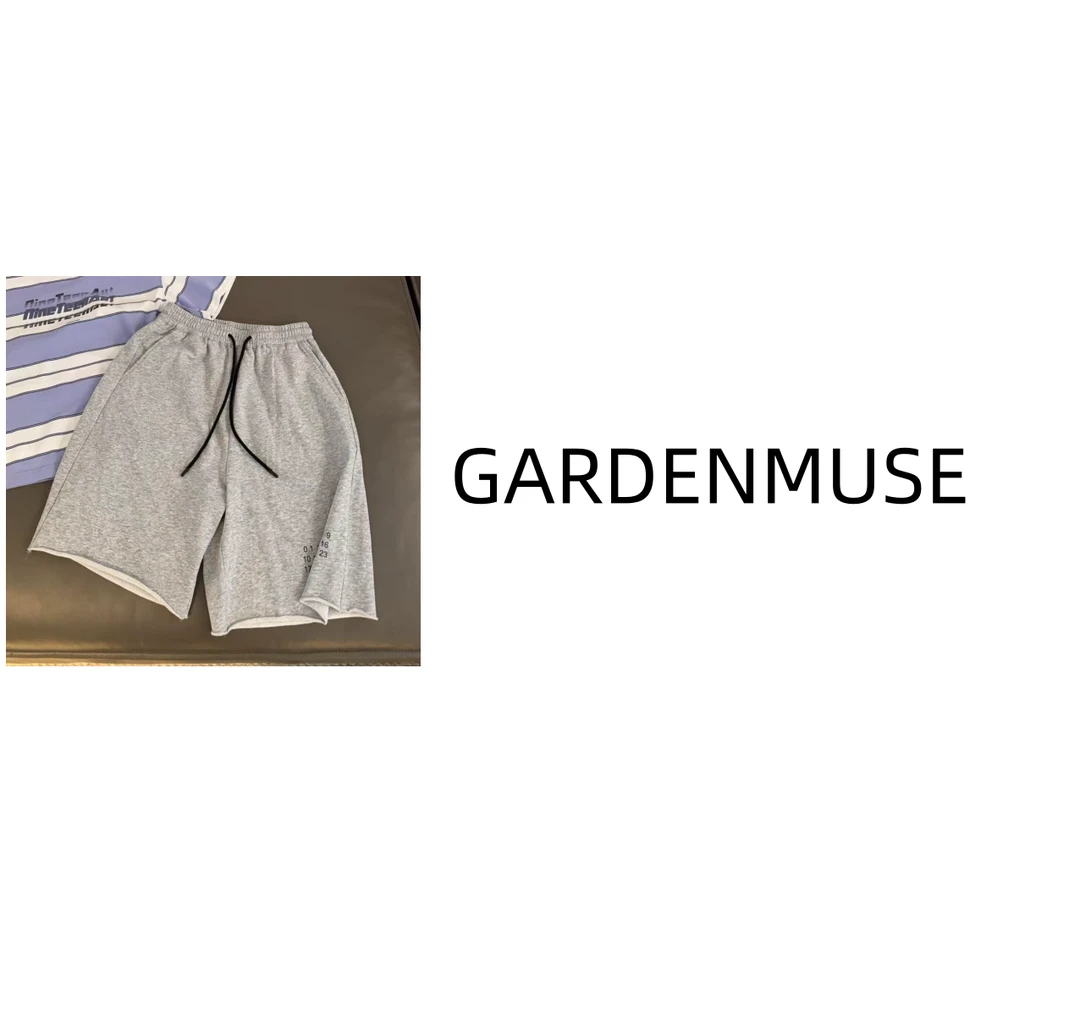 GARDENMUSE 印花短裤6075
