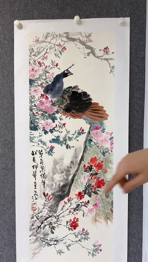 国画李纲-6平尺-国画作品