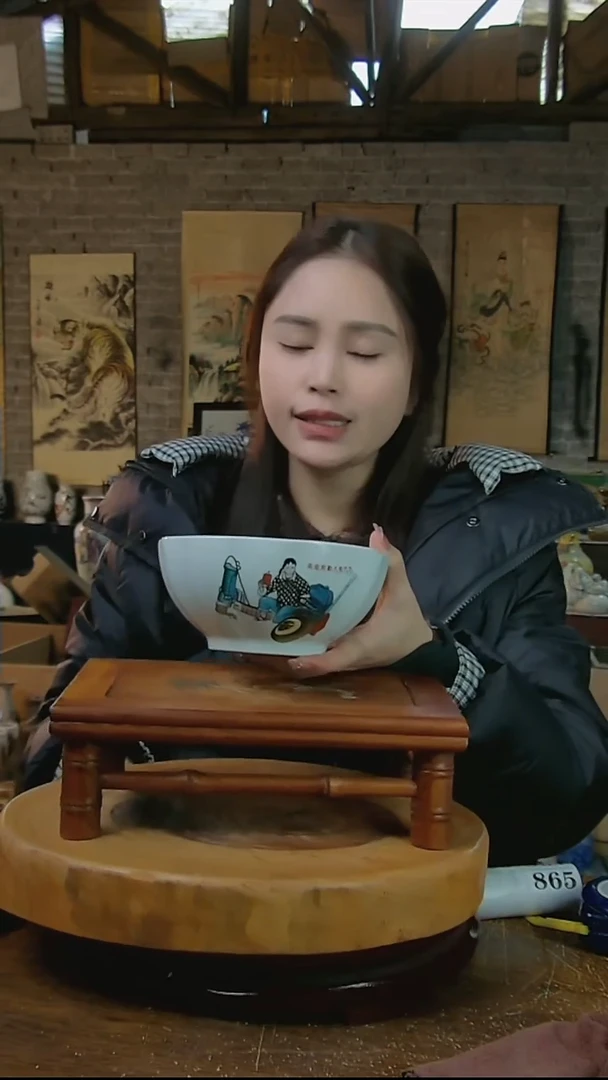 摆件陶农业后勤大面碗