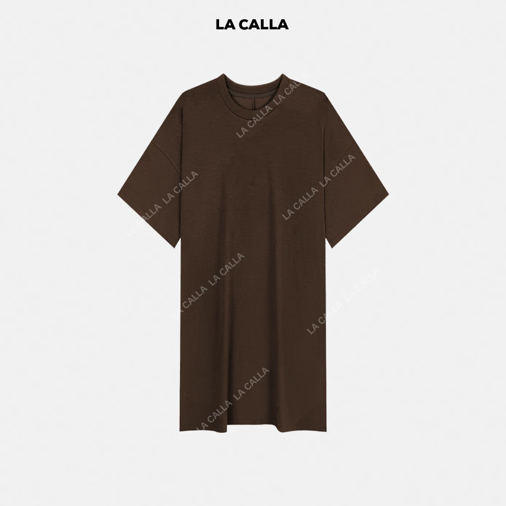 LA CALLA RT裙圆领中袖连衣裙YY51-2237