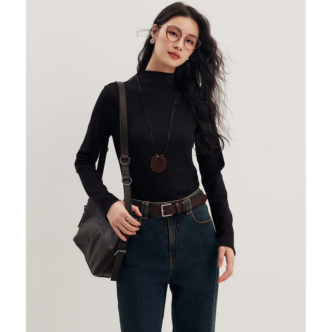 初棉【暖女必备】空气感醋酸温润触感天然纤维肌底衣 357601008