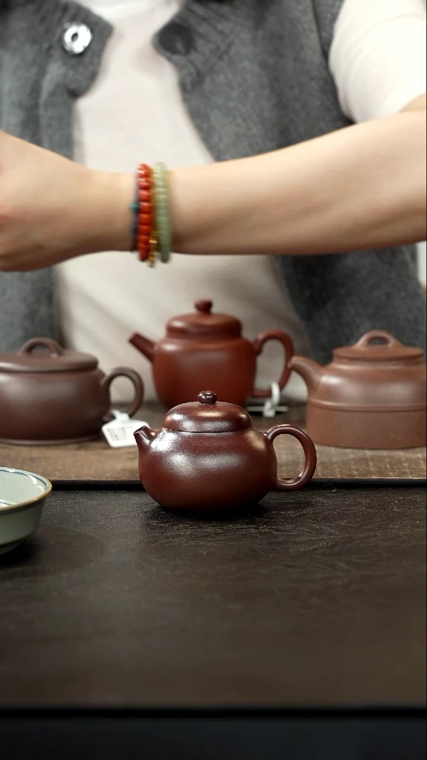 茶壶紫砂柴烧底槽青文旦120cc