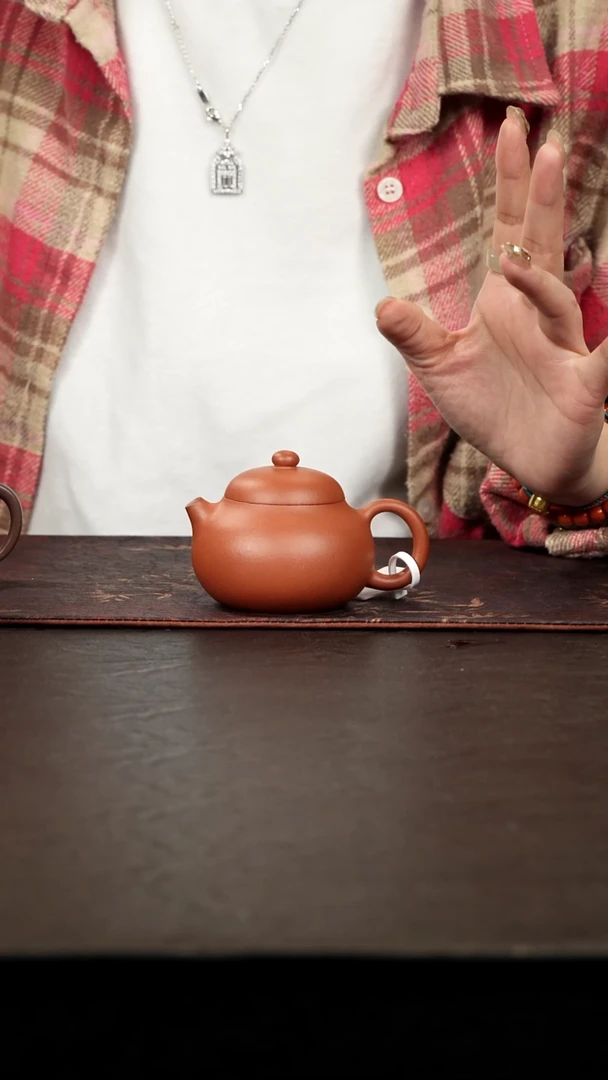 茶壶紫砂小红泥文旦壶120cc