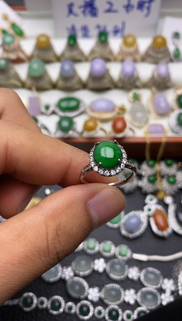 未镶嵌戒指翡翠/0015