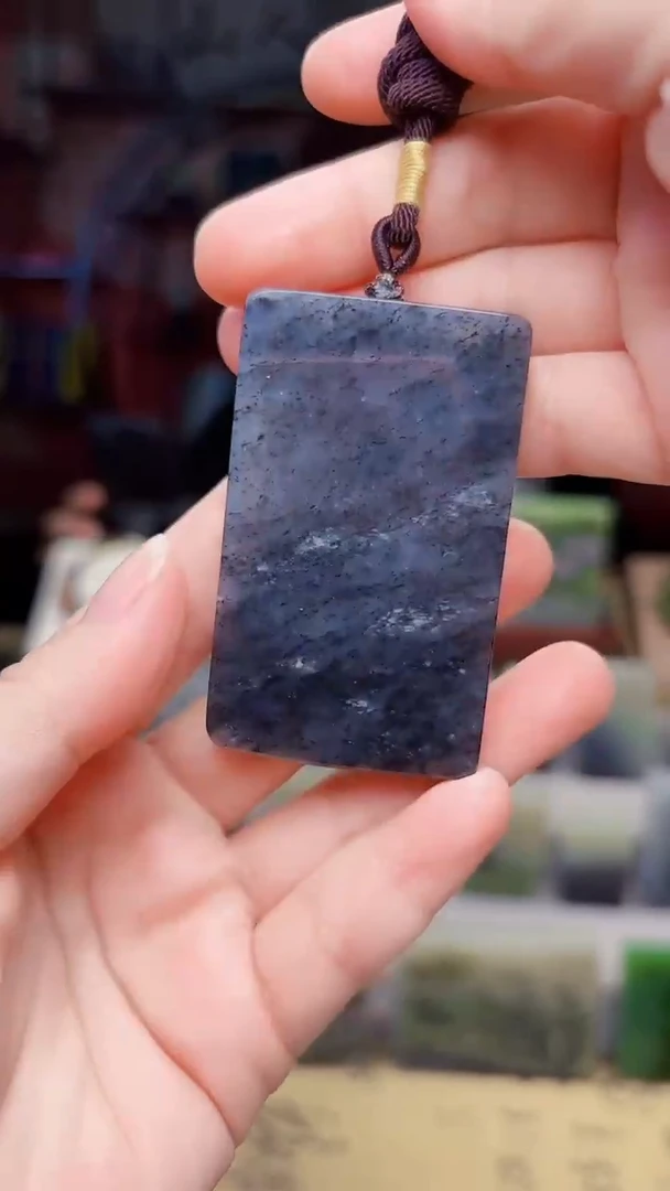 和田玉未镶嵌挂件195