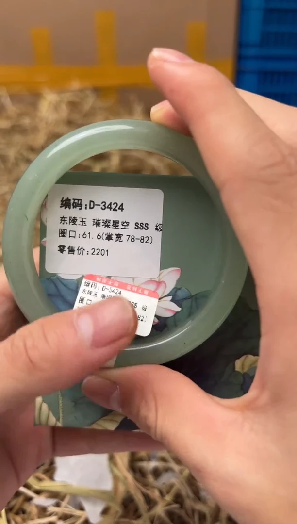 未镶嵌手镯石英质玉D-3424