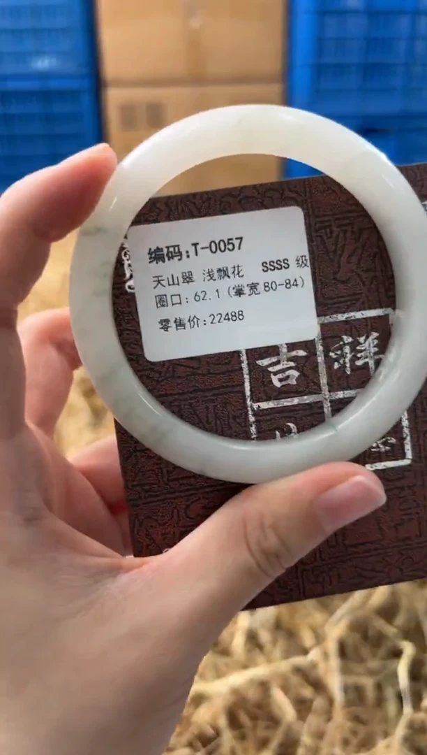 未镶嵌手镯石英质玉T-0057