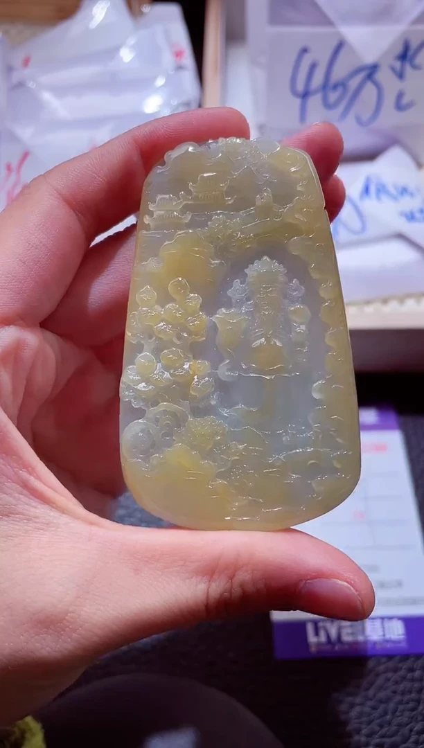 颈饰未镶嵌翡翠00002989