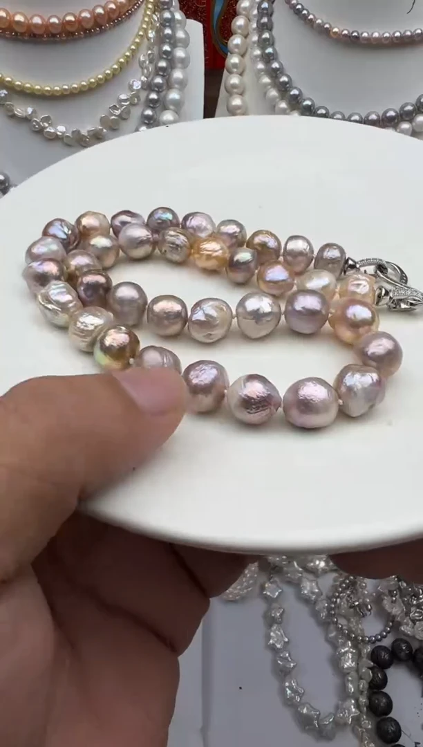 淡水珍珠未镶嵌颈饰1