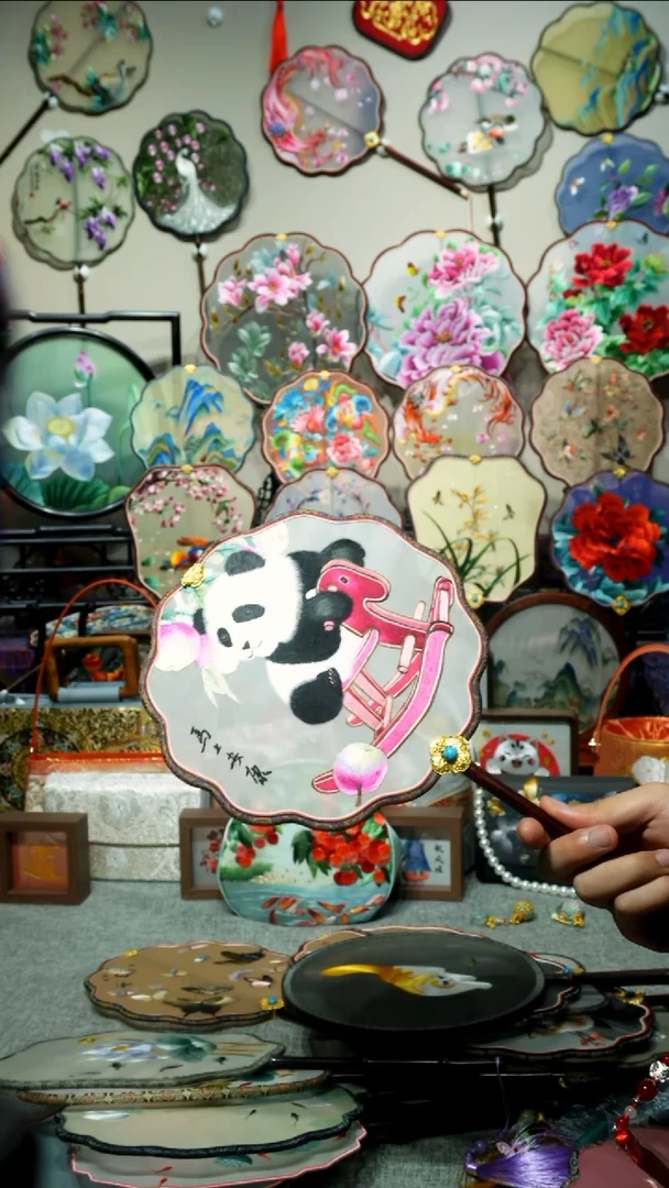 刺绣纯手工苏绣艺术品
