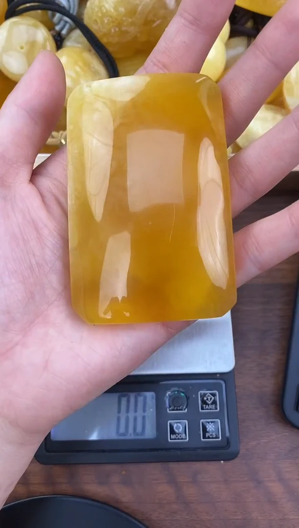 裸石琥珀未镶嵌天然琥珀蜜蜡