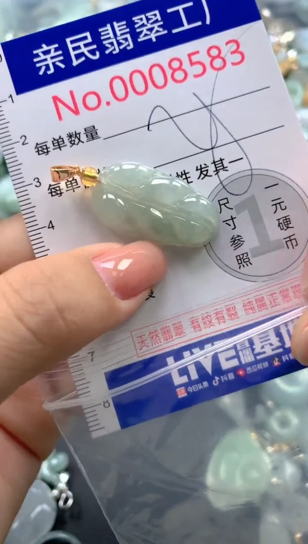 颈饰未镶嵌翡翠8583