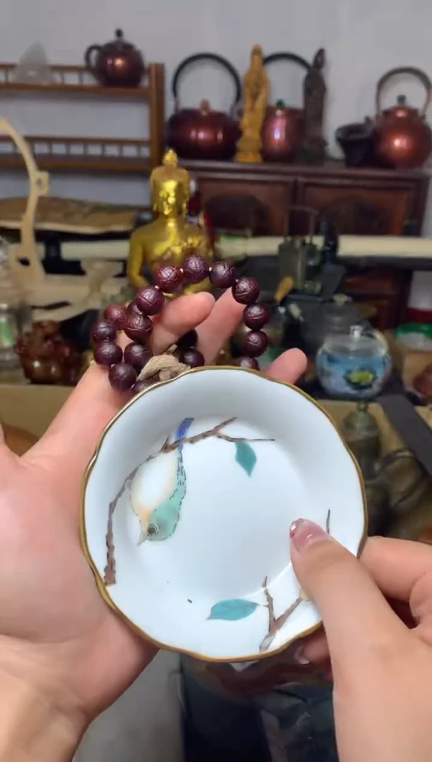 紫砂盖碗瓷器默认微瑕瓷器