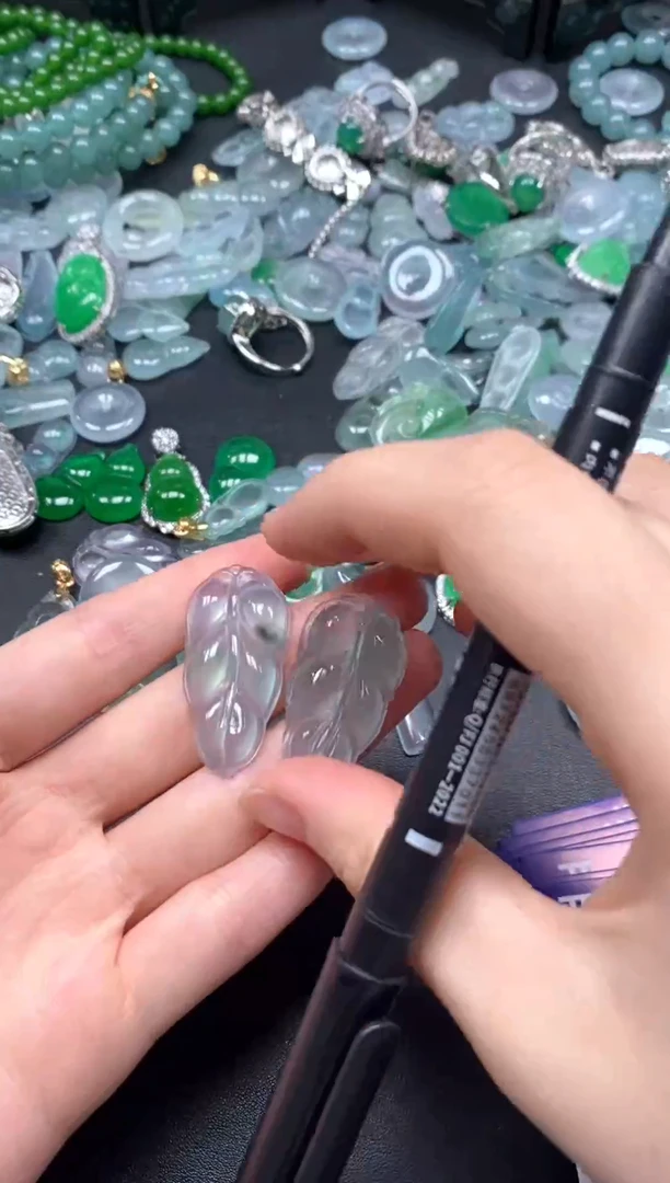 翡翠未镶嵌颈饰所见即所得（一物一拍）145