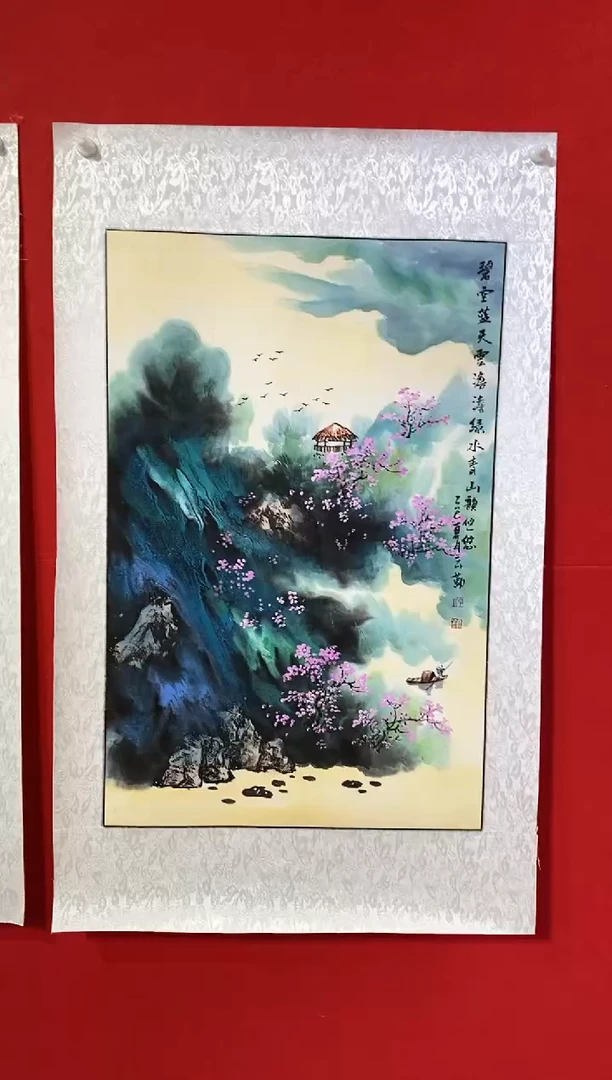 国画国画NYQ杰牛云勤老师作品