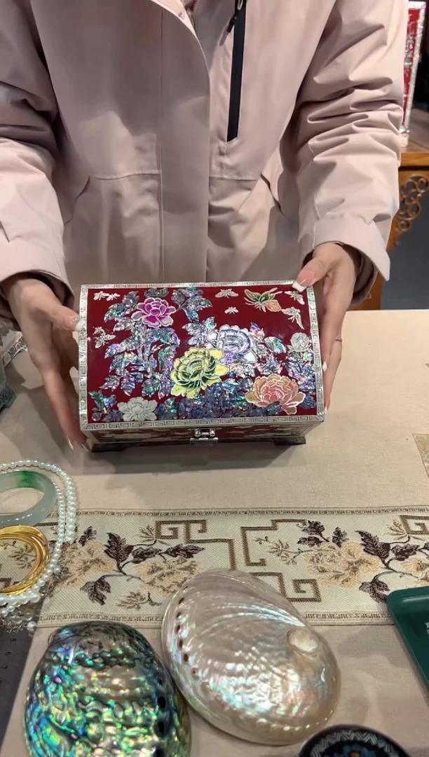 【闪购商品】按扣满贝底·弘贝雅螺钿漆器文化馆