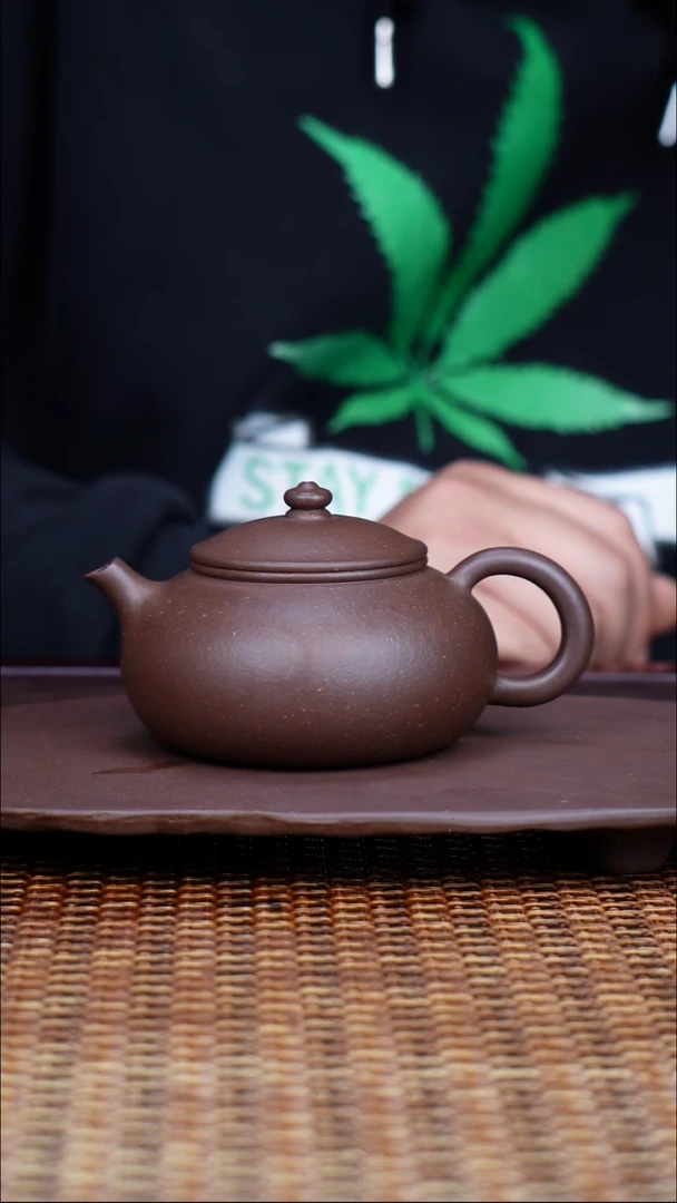茶壶紫砂汀禾紫砂《寒江》170cc
