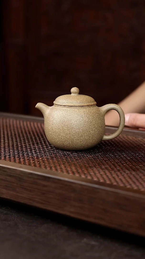 茶壶紫砂青降坡匏尊