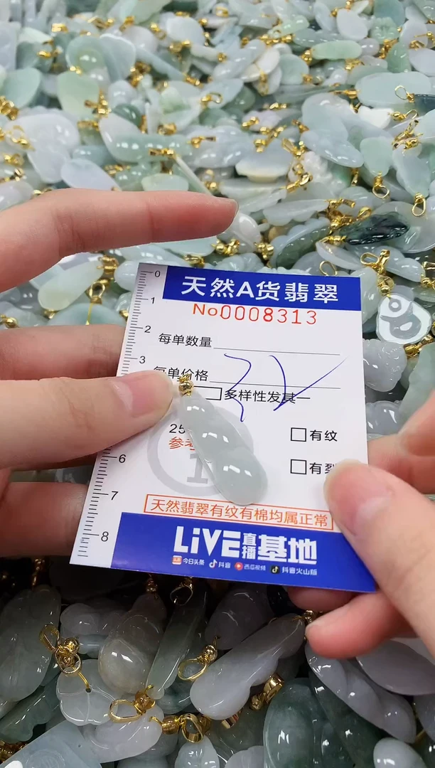 颈饰未镶嵌翡翠天然a货翡翠